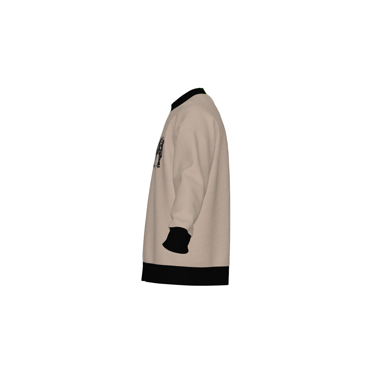 Modern Dominion in Beige - Super Comfy Crew Neck Sweater (unisex)