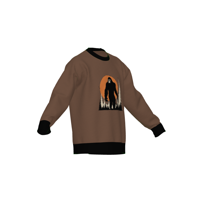 Sasquatch No. 4 -- Super Comfy Crew Neck Sweater (unisex)