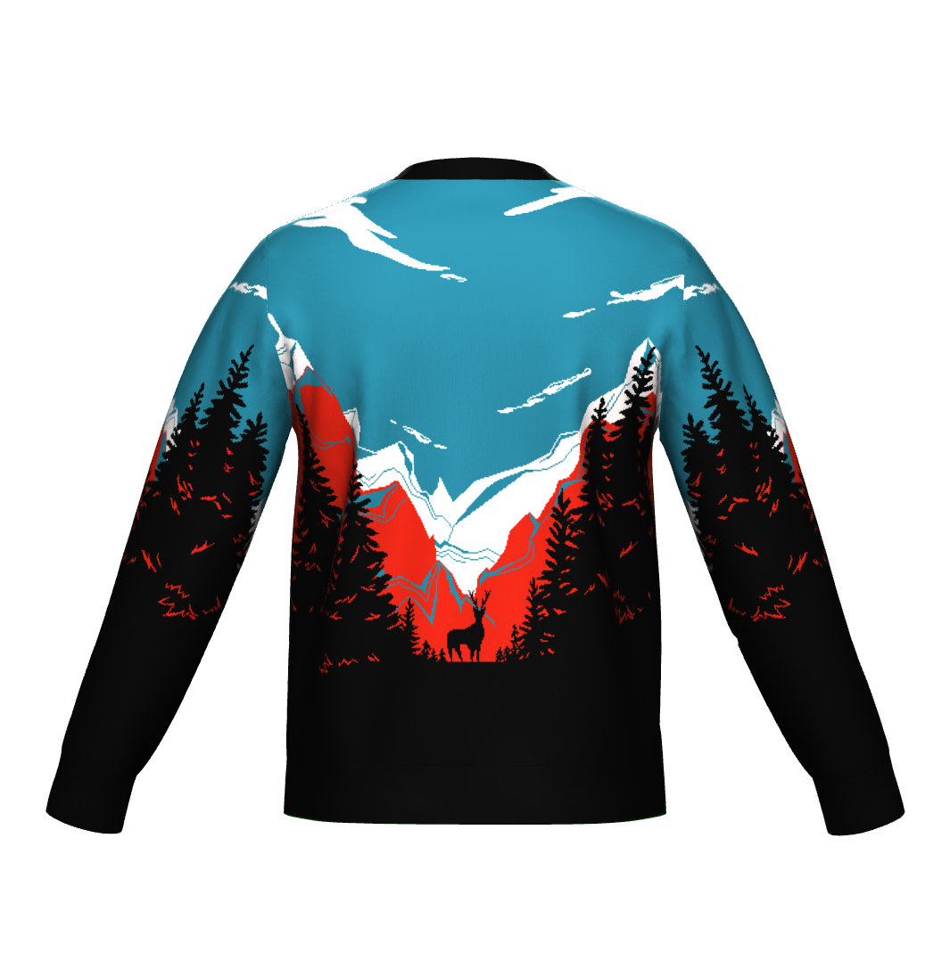 Ugly Christmas Sweater - Santa's Alien Abduction