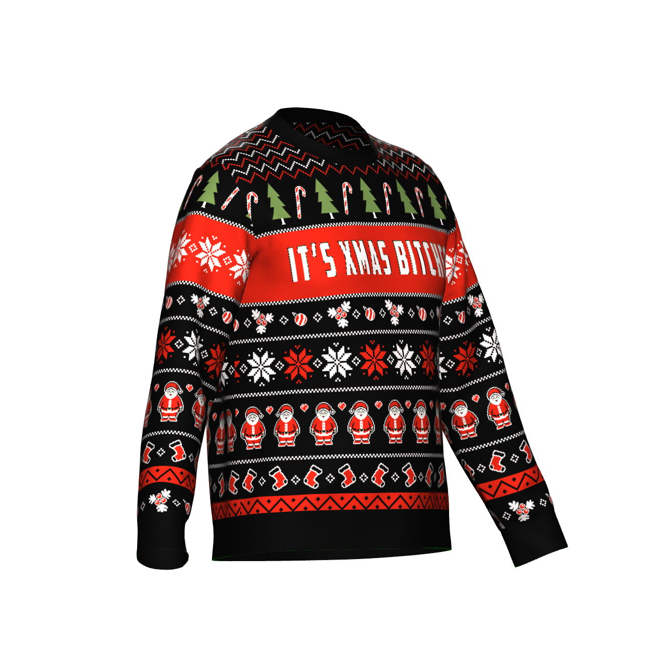 Ugly Christmas Sweater - It's Xmas Bitches