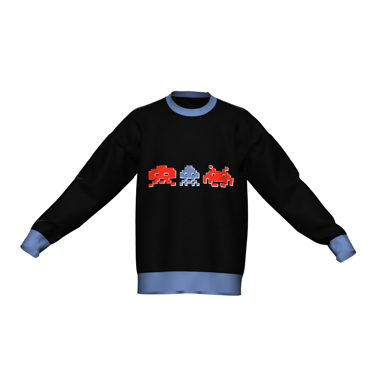 Alien Invaders - Super Comfy Crew Neck Sweater (unisex)