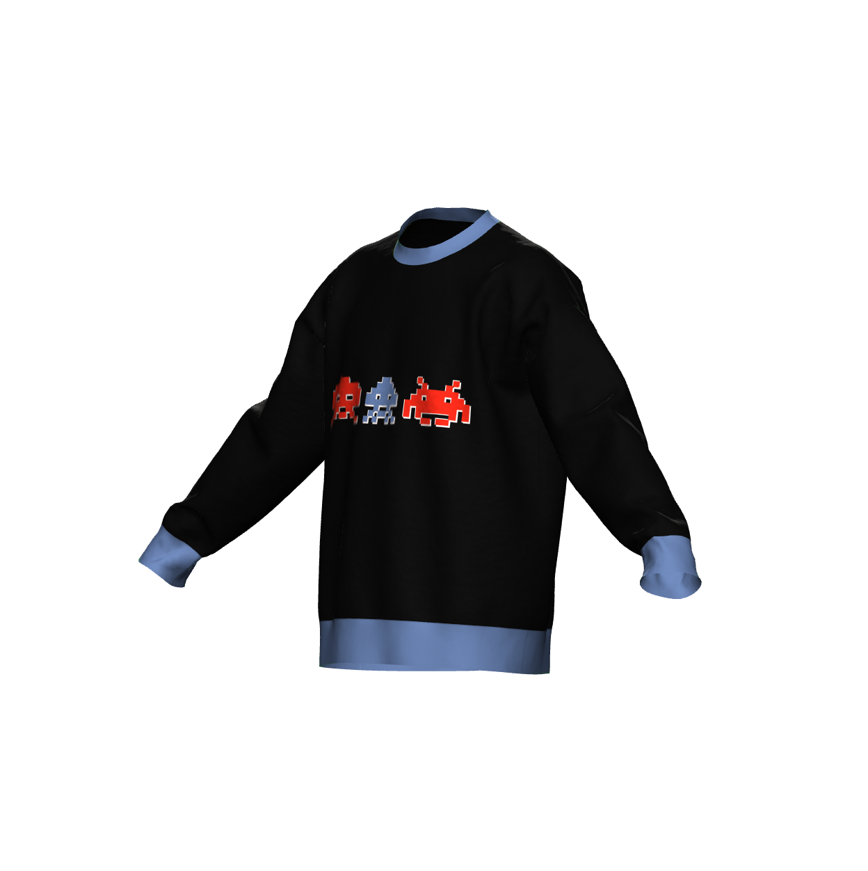 Alien Invaders - Super Comfy Crew Neck Sweater (unisex)