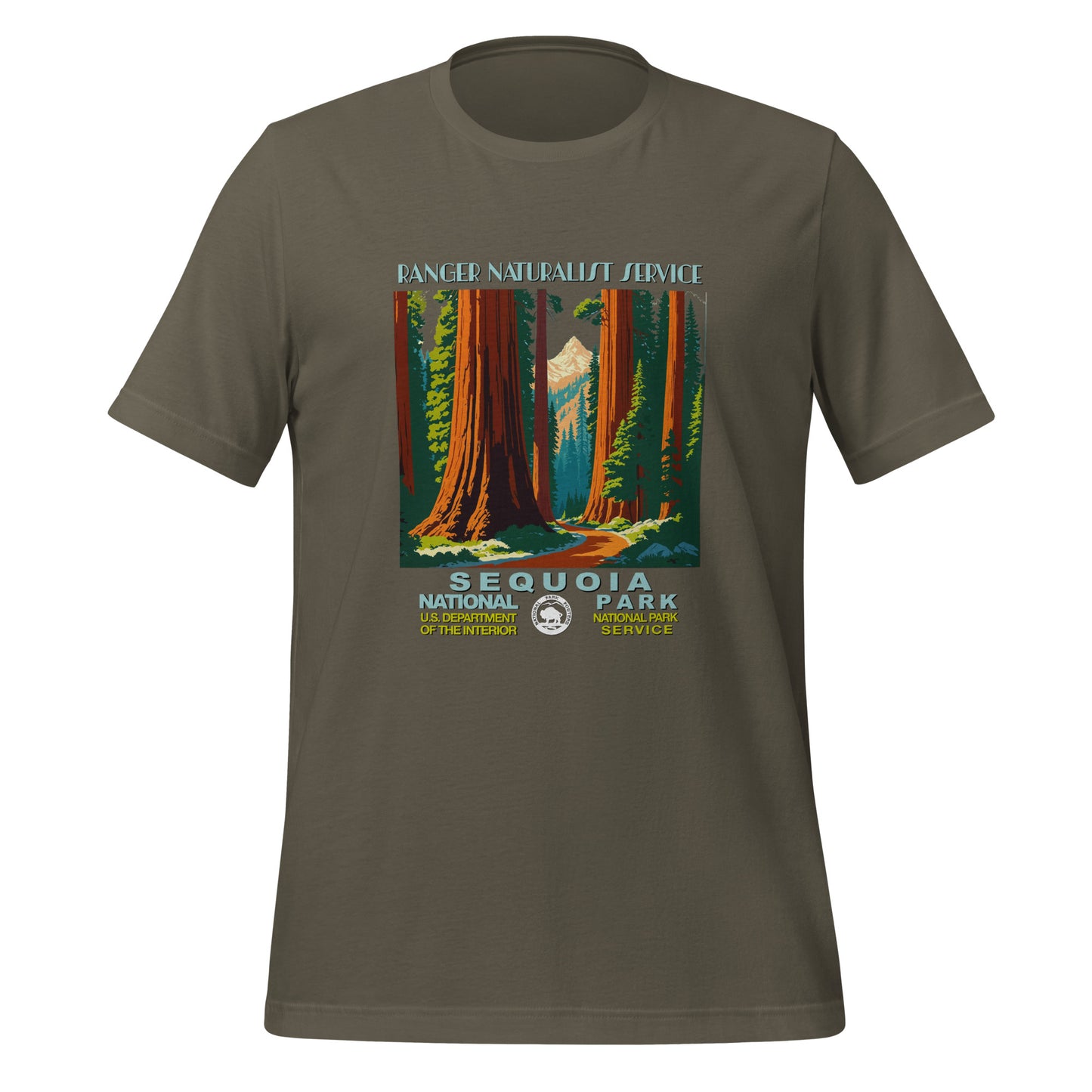 WPA National Park Collection - Sequoia National Park- t-shirt