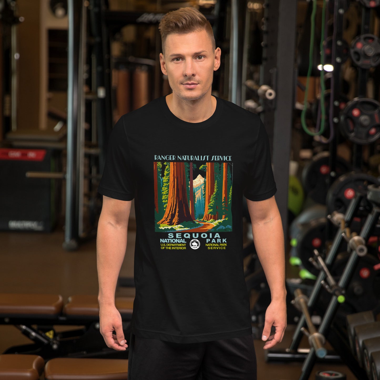 WPA National Park Collection - Sequoia National Park- t-shirt