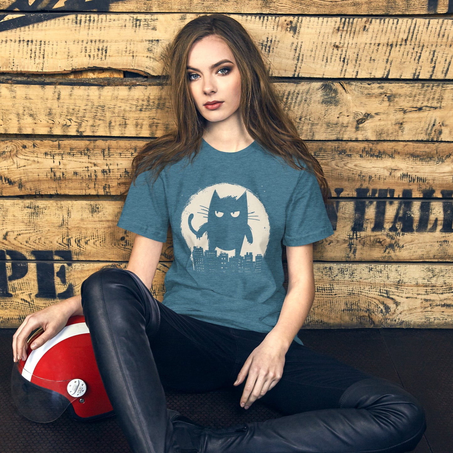 Kitty in the City No. 1 - T-Shirt (unisex)