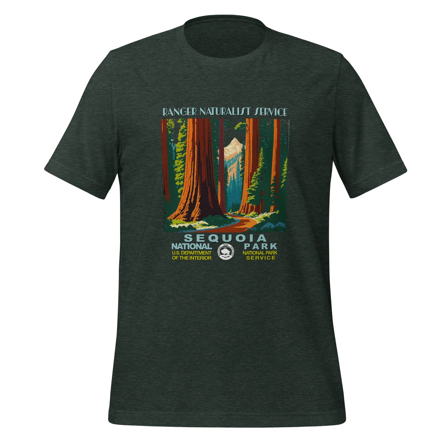 WPA National Park Collection - Sequoia National Park- t-shirt