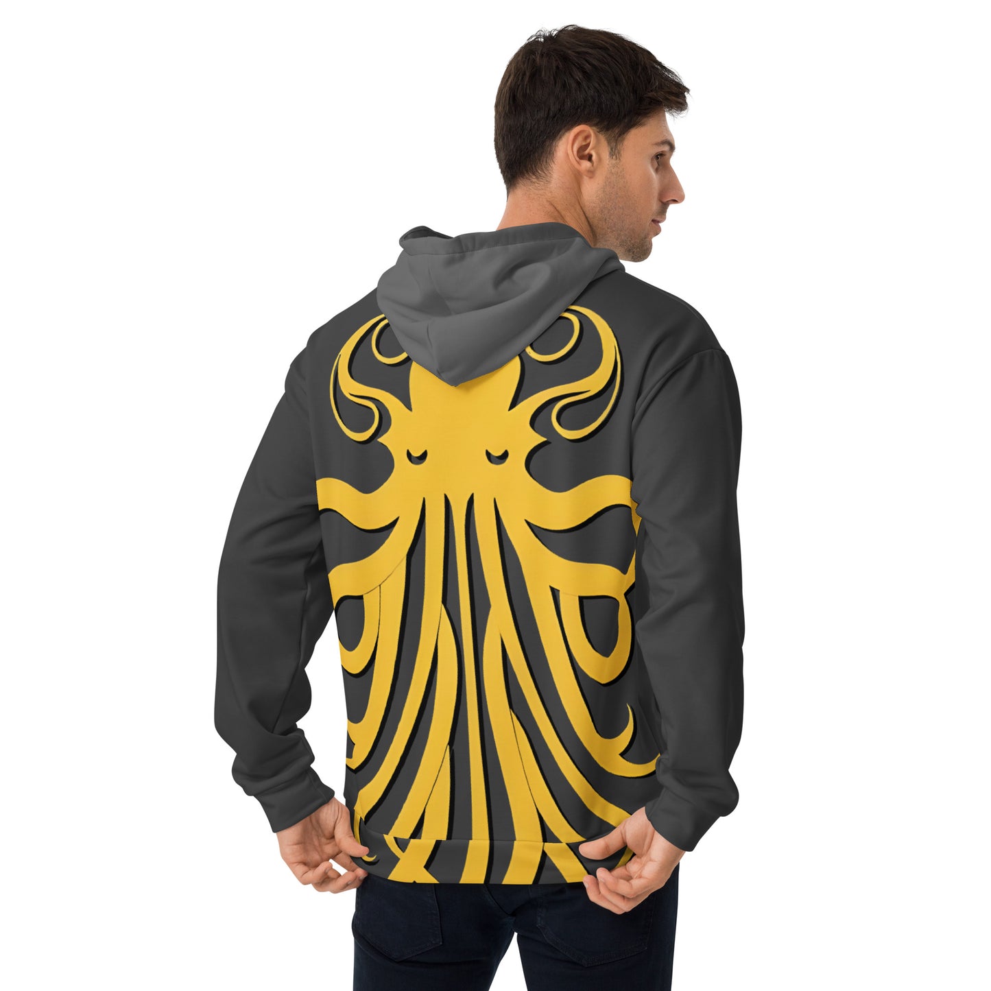 Awesome Orange Octopus No. 4 - Hoodie (unisex)