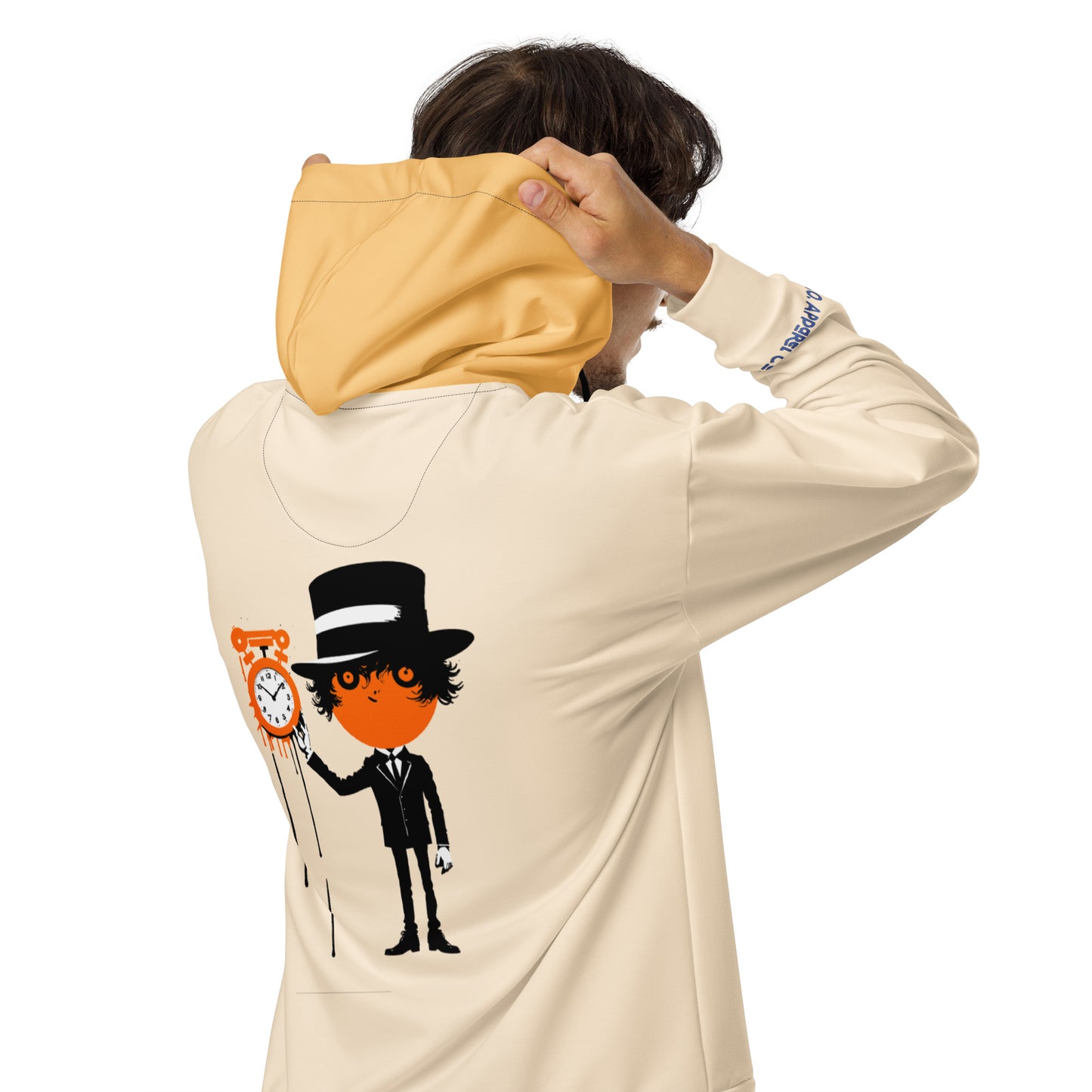 Orange Clockwork - zip hoodie (unisex)