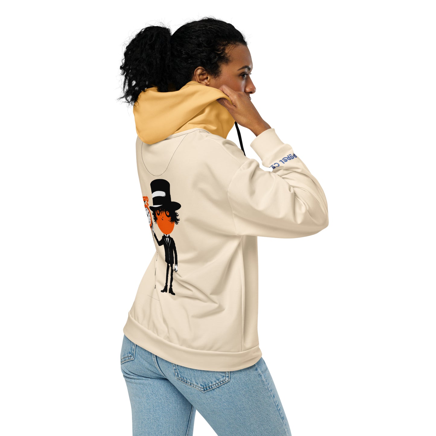 Orange Clockwork - zip hoodie (unisex)