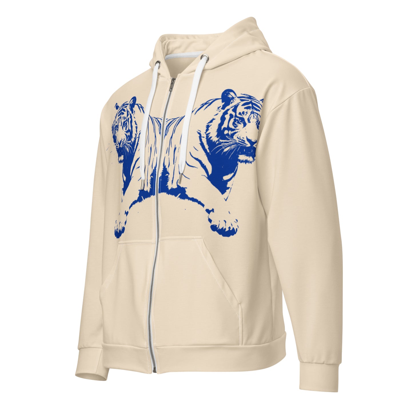 Wild Tiger - zip hoodie (unisex)