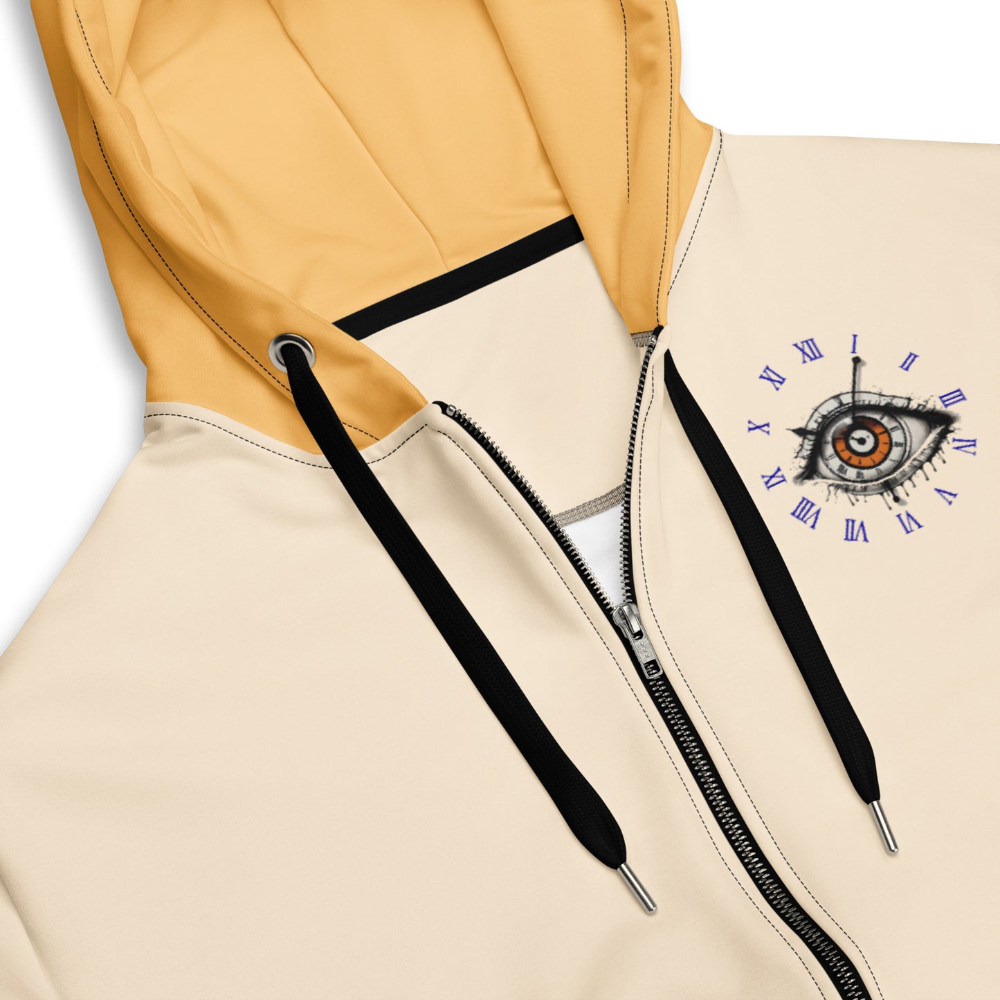 Orange Clockwork - zip hoodie (unisex)