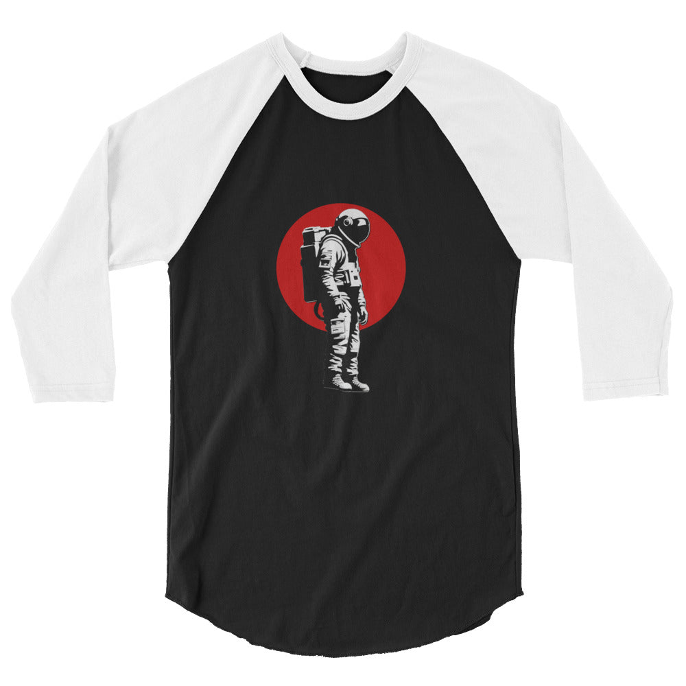 Astronaut No. 7 - 3/4 sleeve raglan shirt