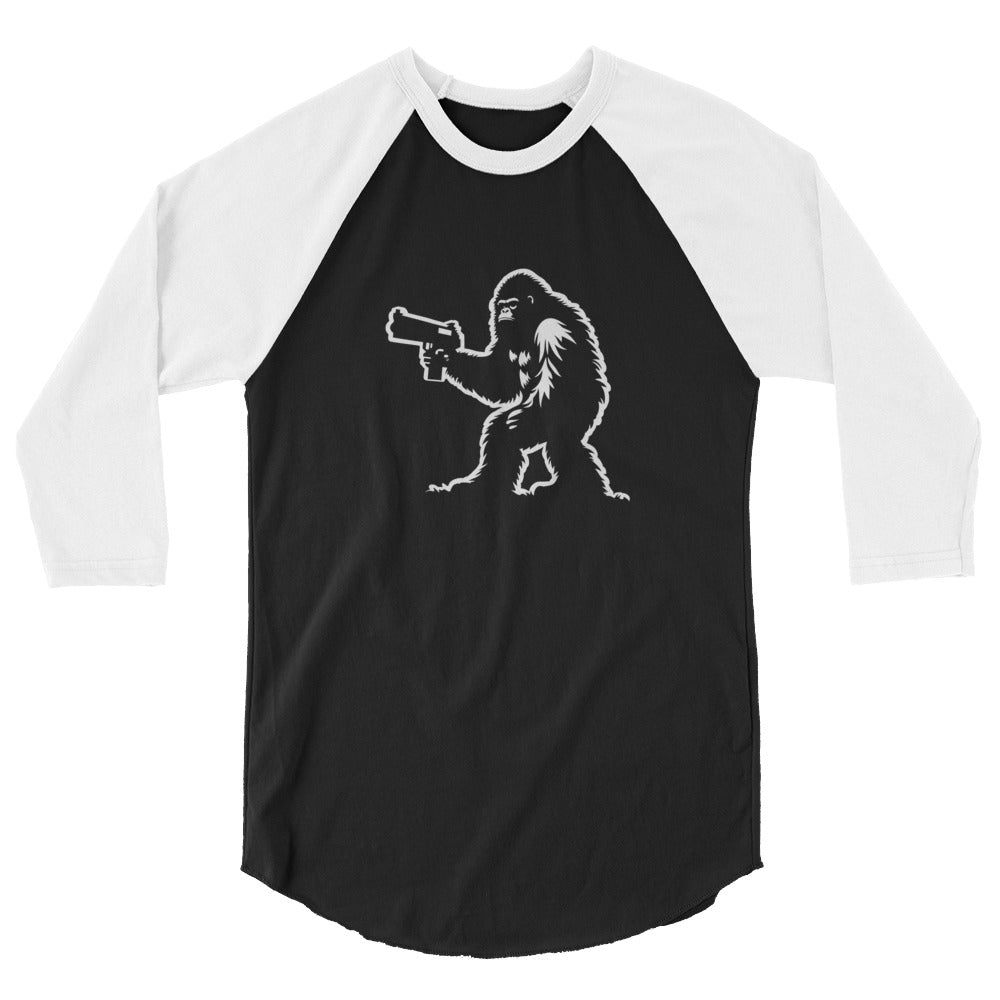 Sasquatch No. 2 - 3/4 sleeve raglan shirt