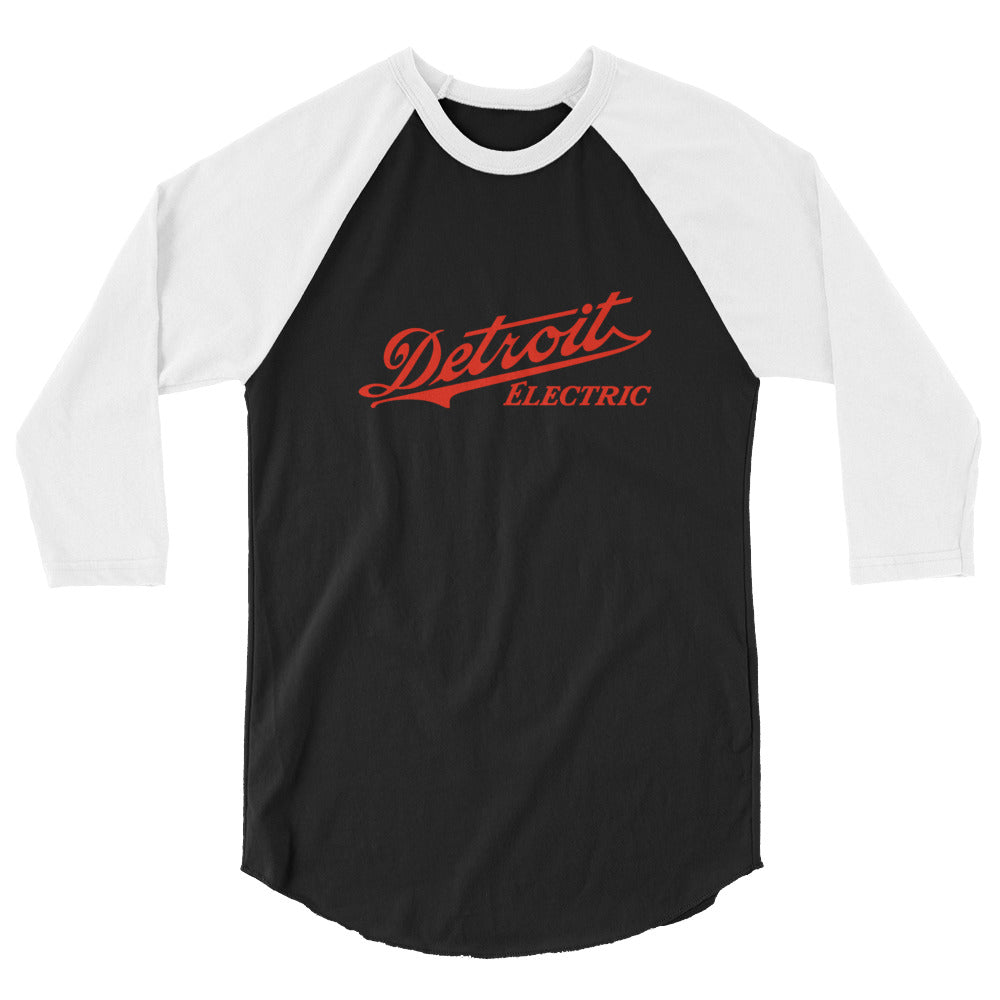 Forgotten Brands - Detroit Electric - 3/4 sleeve raglan shirt