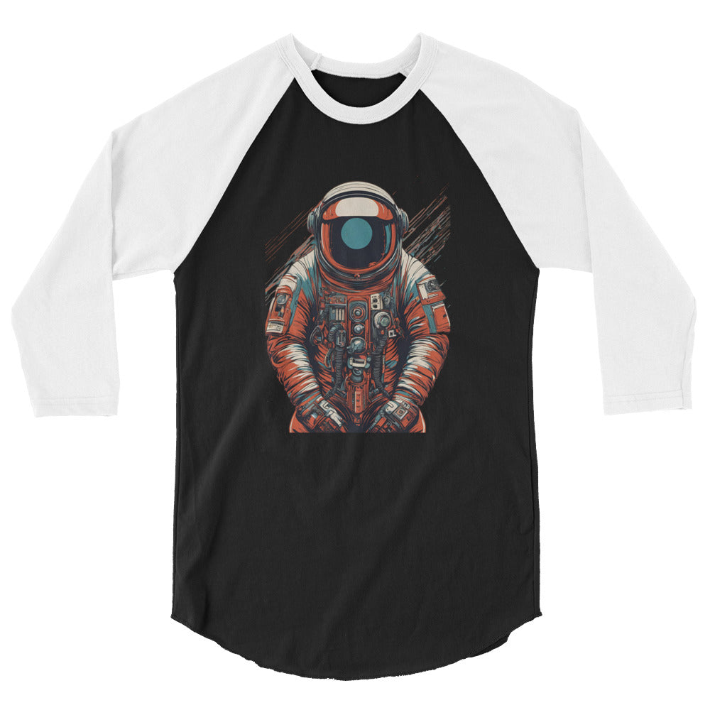 Astronaut No. 9 - 3/4 sleeve raglan shirt