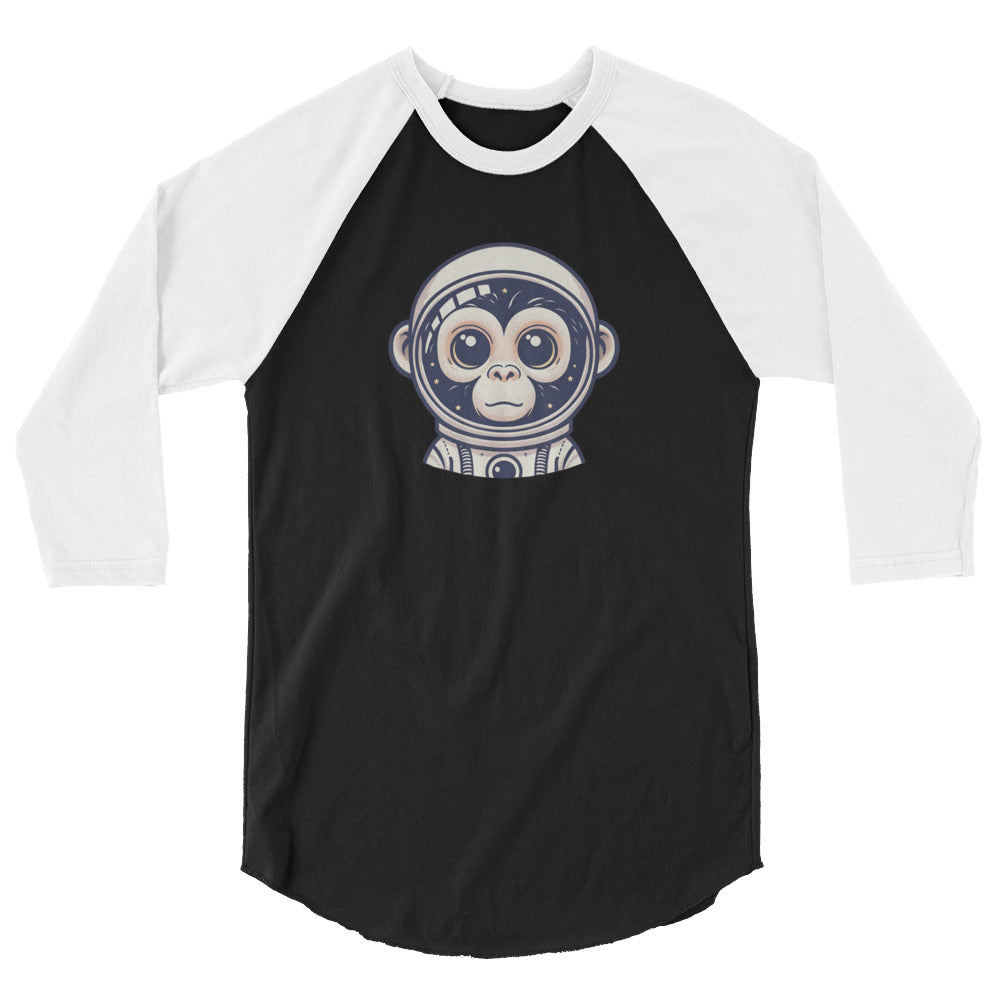 Astro Chimp - 3/4 sleeve raglan shirt