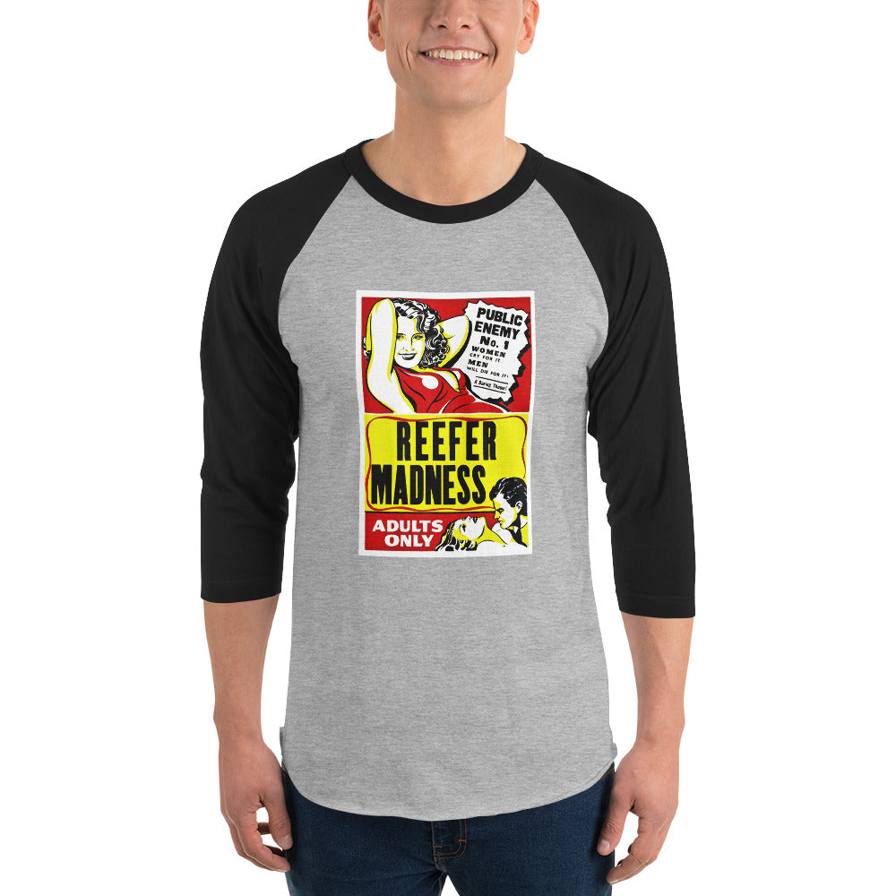 Cinema Collection - Reefer Madness - 3/4 sleeve raglan shirt