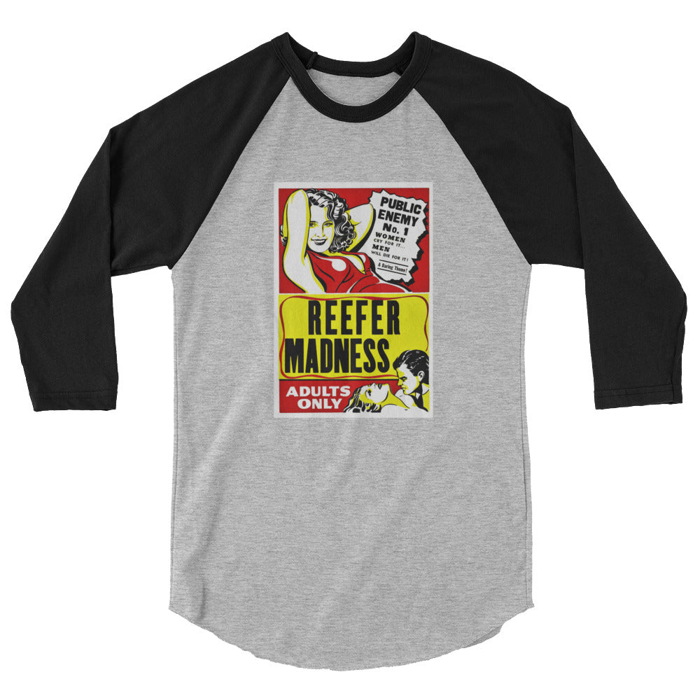 Cinema Collection - Reefer Madness - 3/4 sleeve raglan shirt