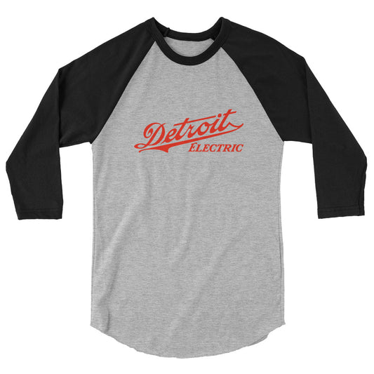 Forgotten Brands - Detroit Electric - 3/4 sleeve raglan shirt