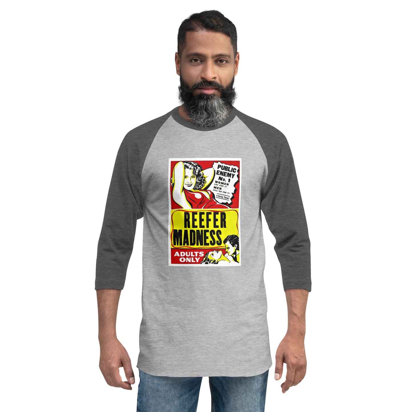 Cinema Collection - Reefer Madness - 3/4 sleeve raglan shirt