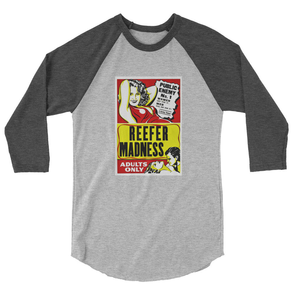 Cinema Collection - Reefer Madness - 3/4 sleeve raglan shirt