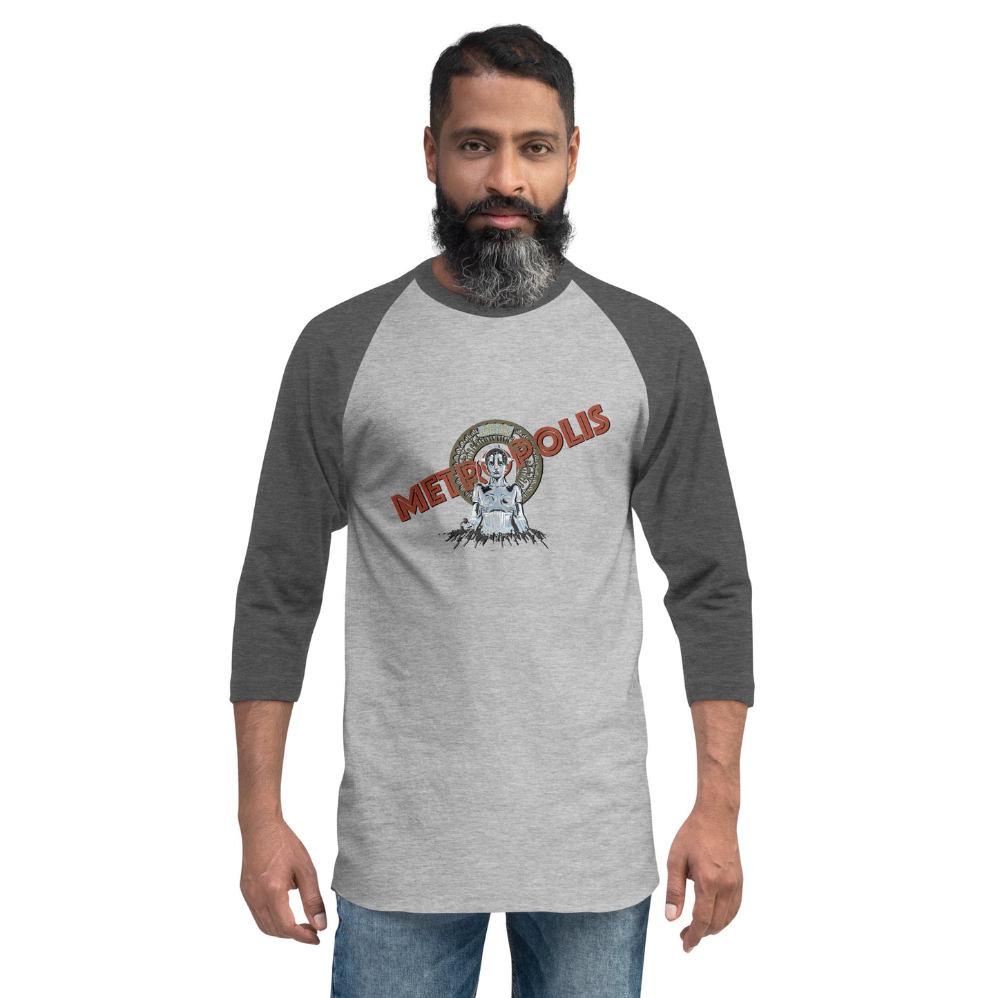 Cinema Collection - Fritz Lang's Metropolis - 3/4 sleeve raglan shirt