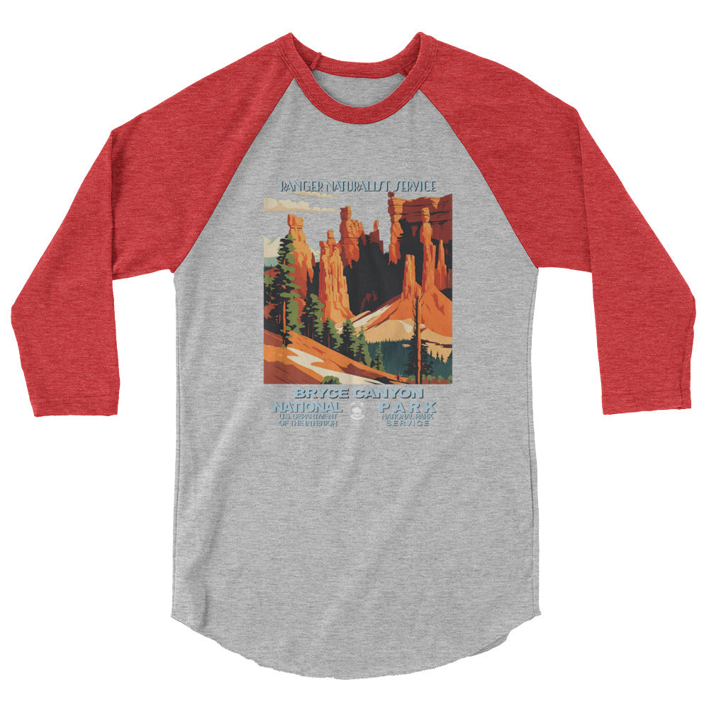 WPA National Park Collection - Bryce Canyon National Park- 3/4 sleeve raglan