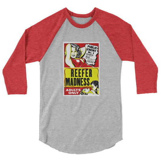 Cinema Collection - Reefer Madness - 3/4 sleeve raglan shirt