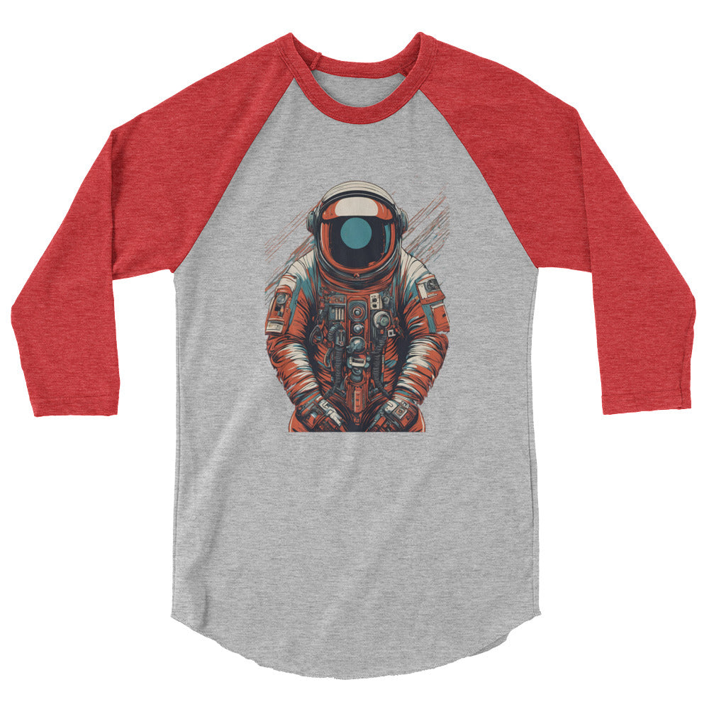 Astronaut No. 9 - 3/4 sleeve raglan shirt