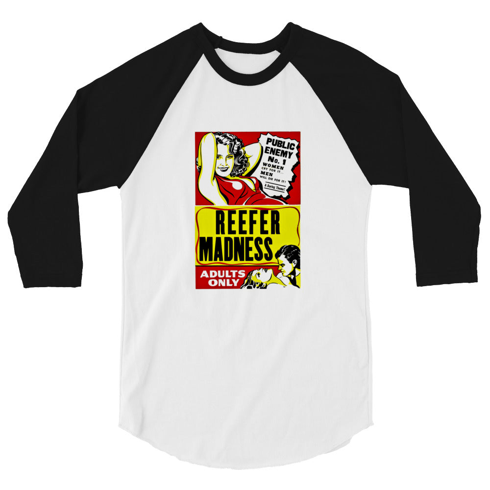 Cinema Collection - Reefer Madness - 3/4 sleeve raglan shirt