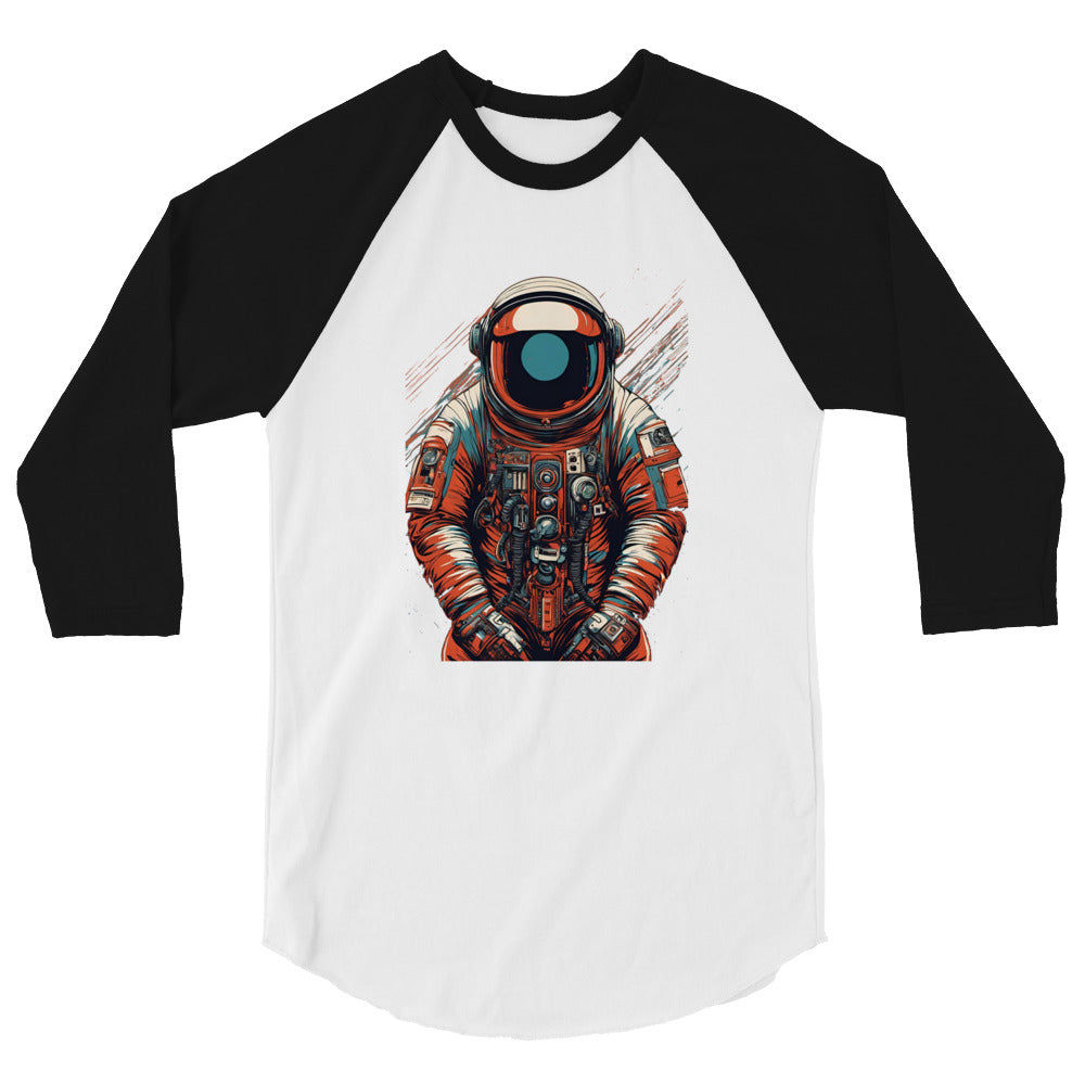 Astronaut No. 9 - 3/4 sleeve raglan shirt