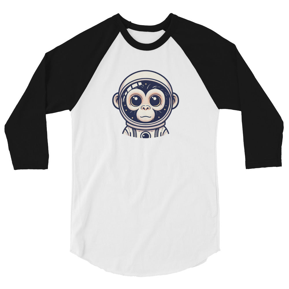 Astro Chimp - 3/4 sleeve raglan shirt