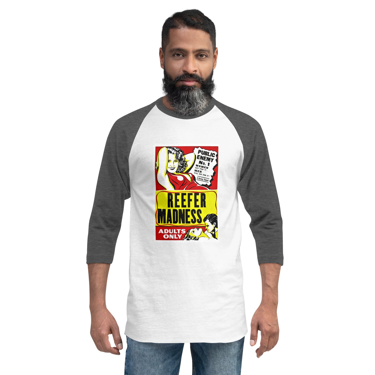 Cinema Collection - Reefer Madness - 3/4 sleeve raglan shirt