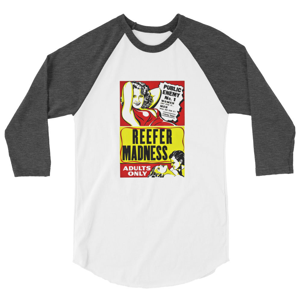 Cinema Collection - Reefer Madness - 3/4 sleeve raglan shirt