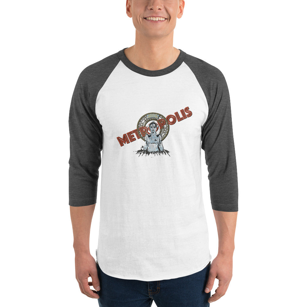 Cinema Collection - Fritz Lang's Metropolis - 3/4 sleeve raglan shirt