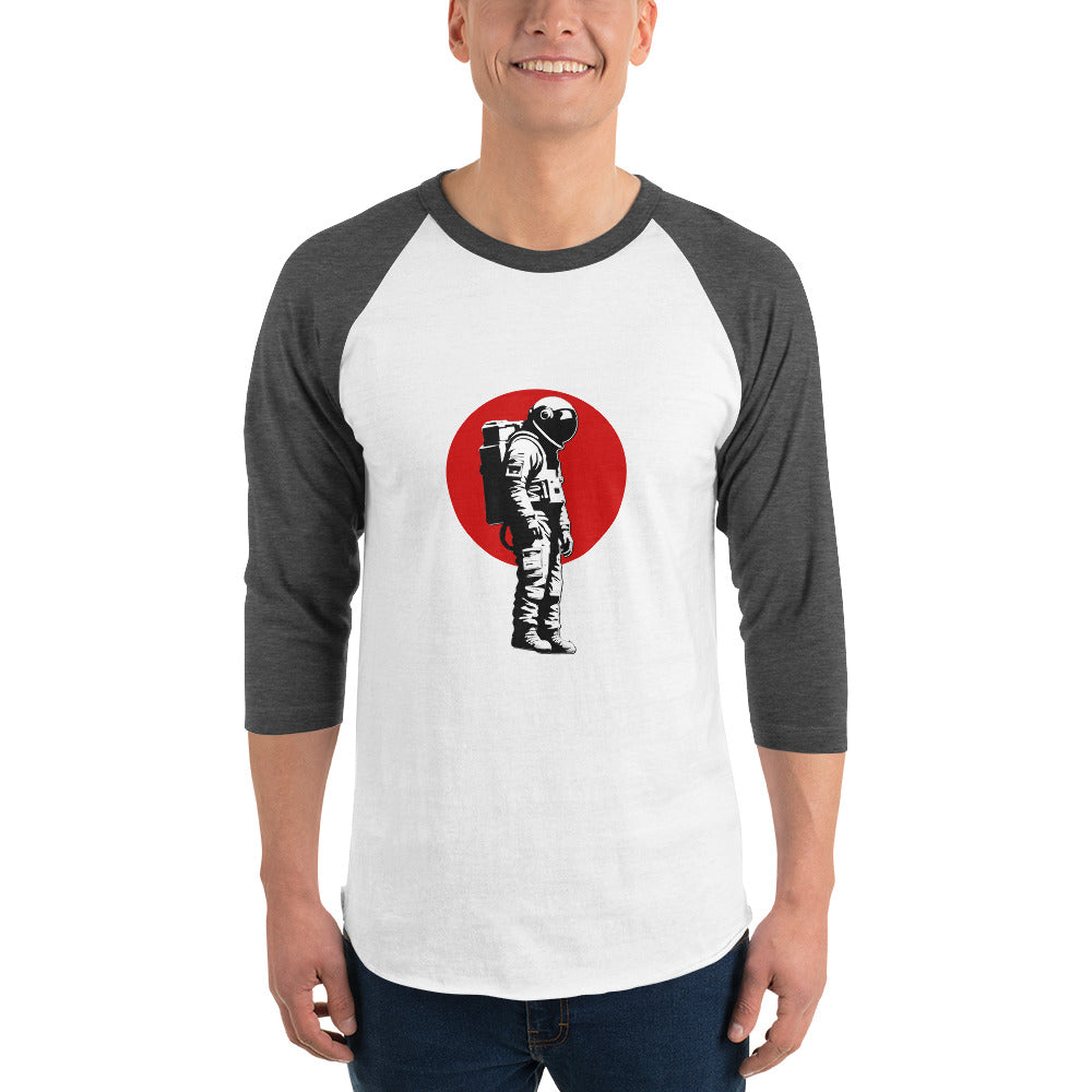 Astronaut No. 7 - 3/4 sleeve raglan shirt