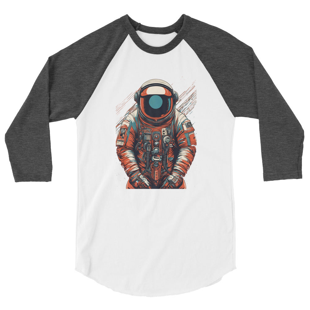 Astronaut No. 9 - 3/4 sleeve raglan shirt