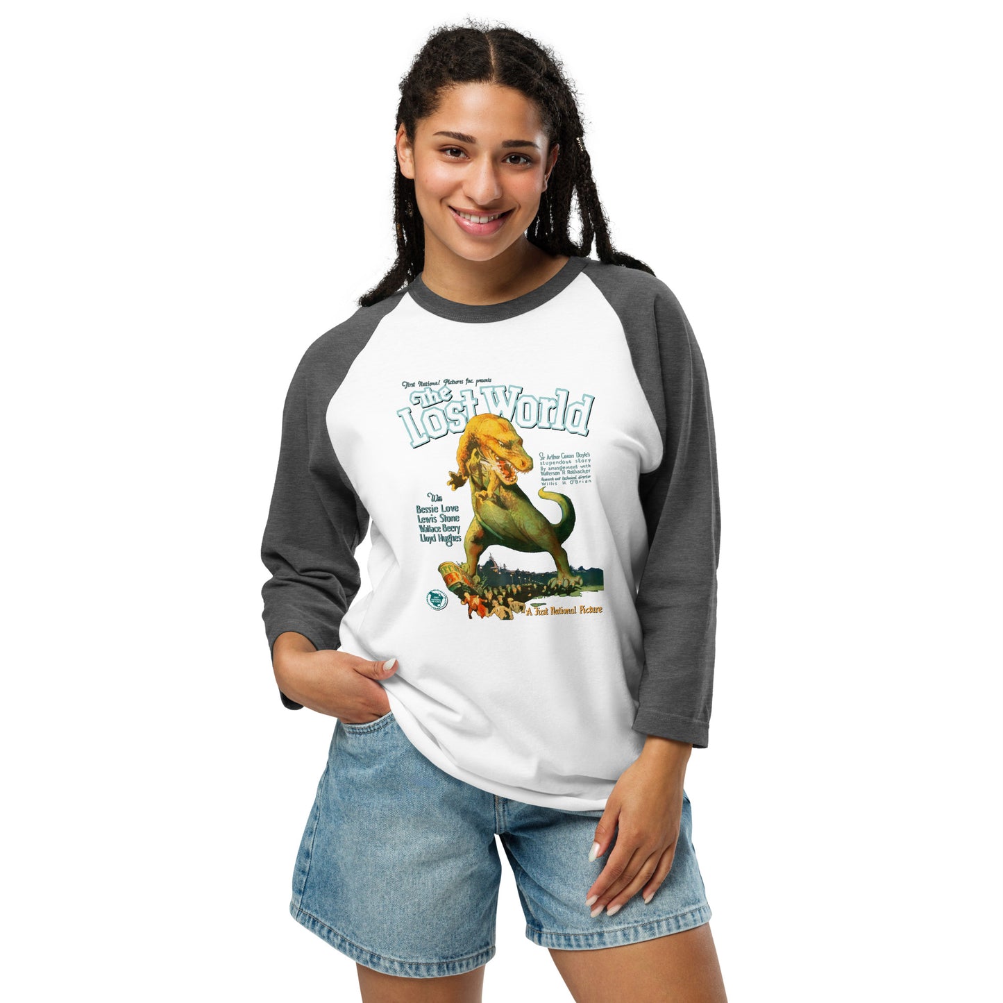 Cinema Collection - Lost World - 3/4 sleeve raglan shirt