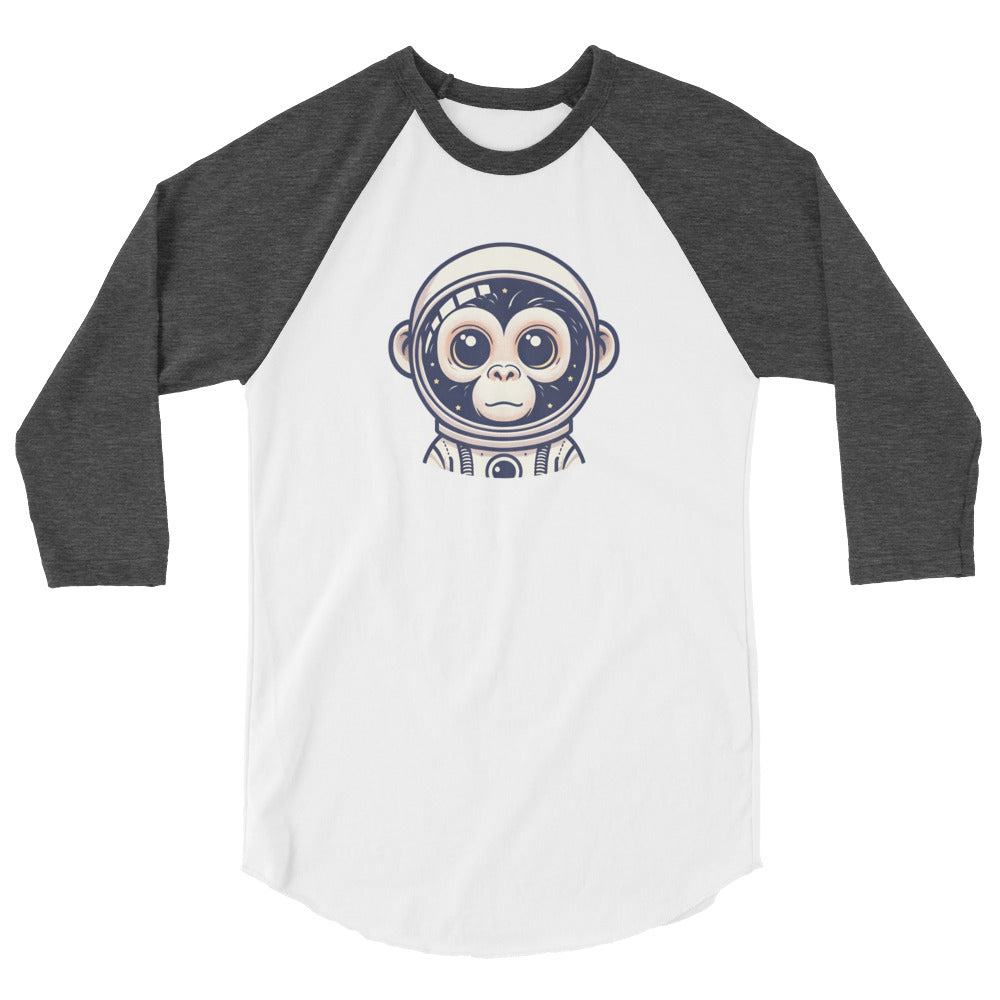 Astro Chimp - 3/4 sleeve raglan shirt