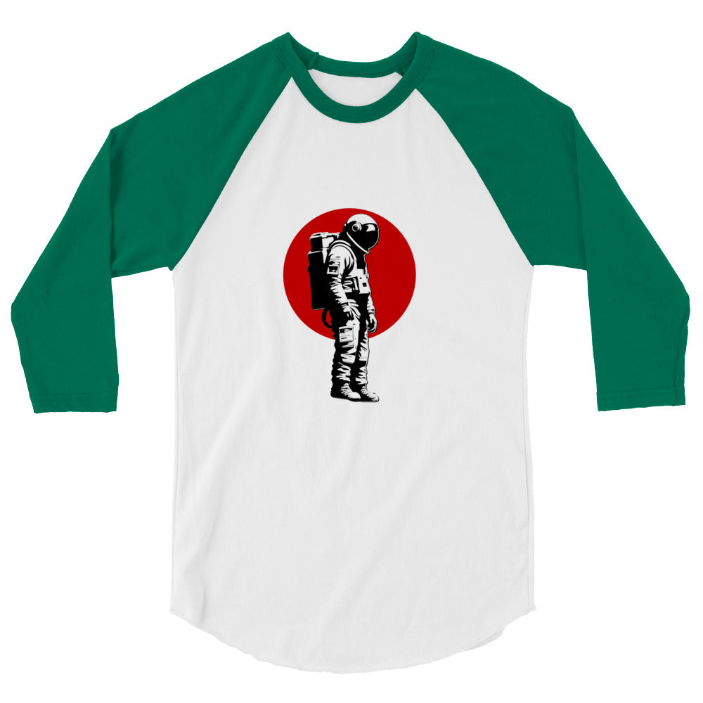 Astronaut No. 7 - 3/4 sleeve raglan shirt