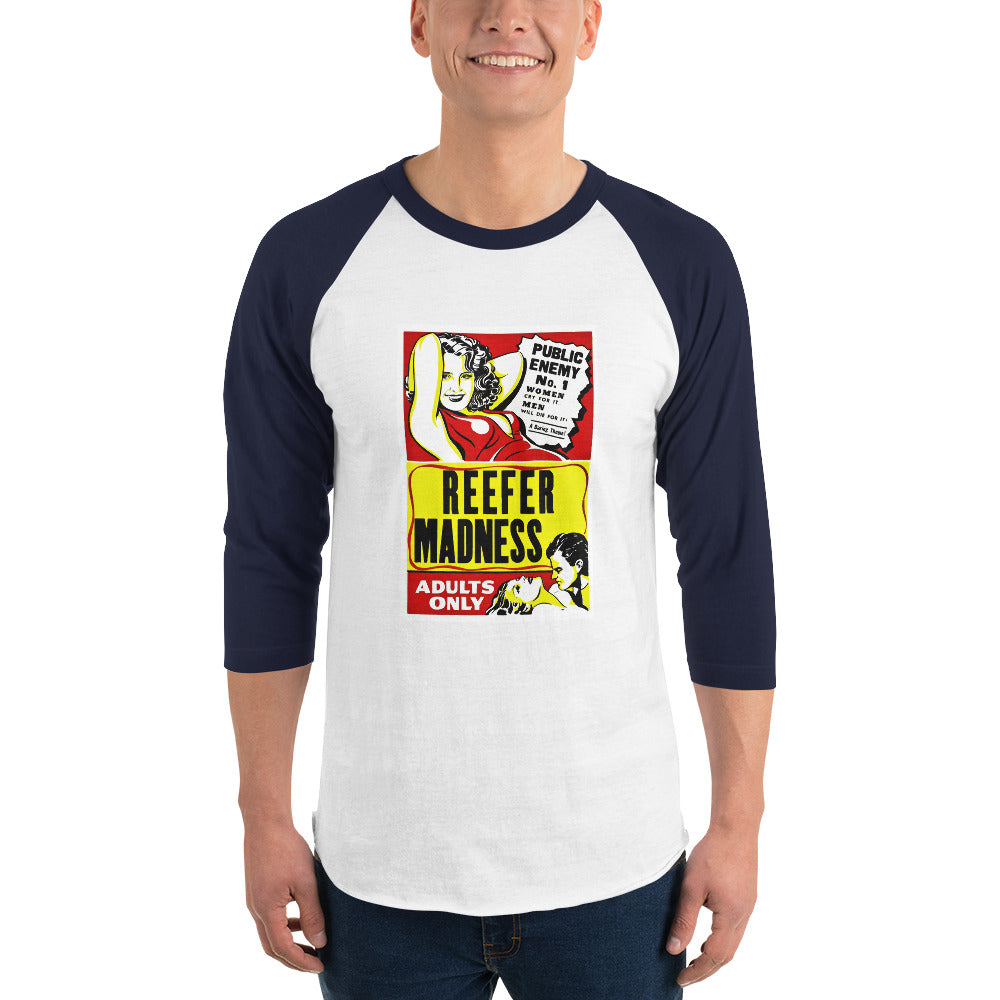 Cinema Collection - Reefer Madness - 3/4 sleeve raglan shirt