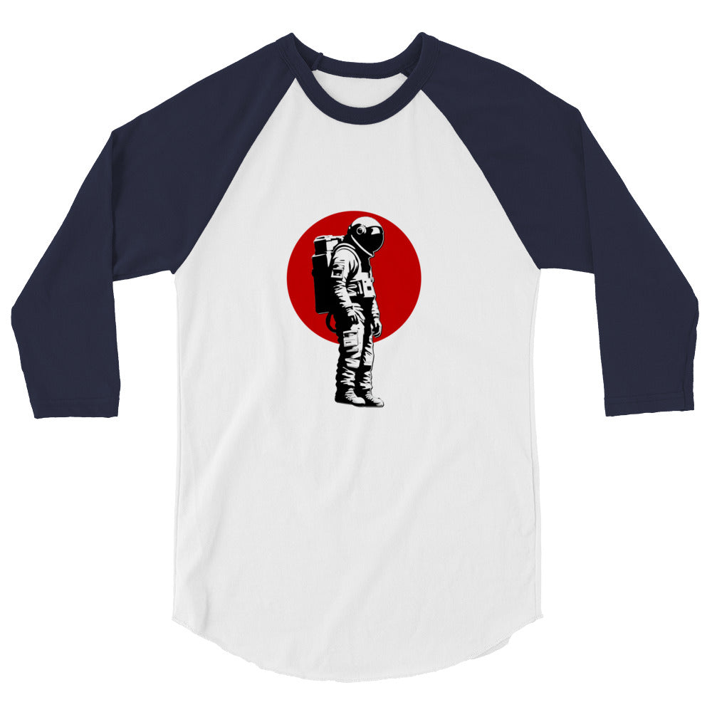 Astronaut No. 7 - 3/4 sleeve raglan shirt