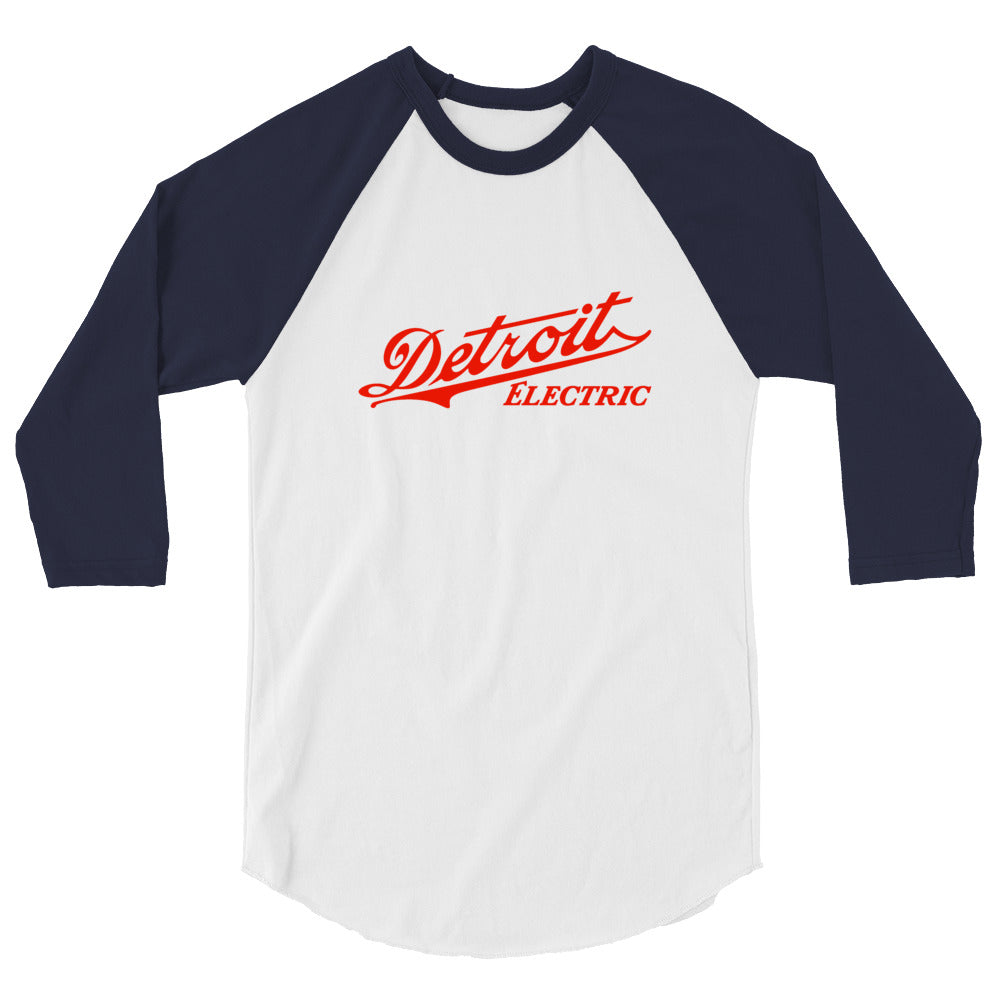 Forgotten Brands - Detroit Electric - 3/4 sleeve raglan shirt