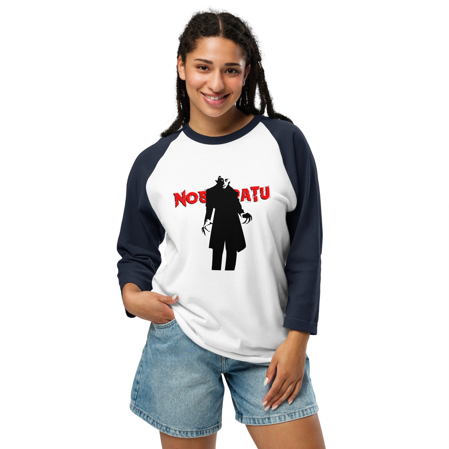 Cinema Collection - Nosferatu - 3/4 sleeve raglan shirt