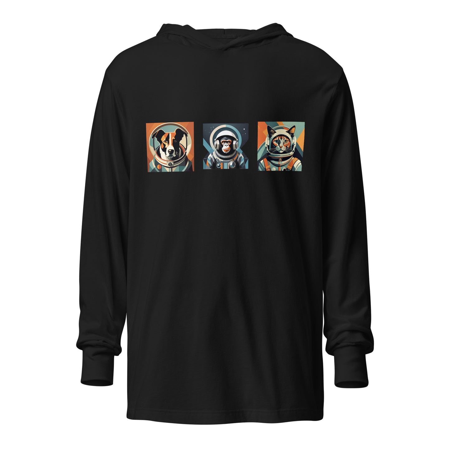 Astro-Pets - Hooded long-sleeve shirt