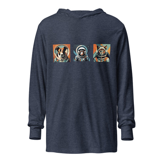 Astro-Pets - Hooded long-sleeve shirt