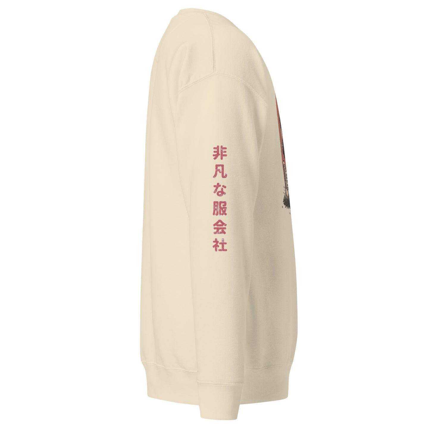 Kitty in the City No.2 - Cozy Sweatshirt (unisex) - with Arm Logo