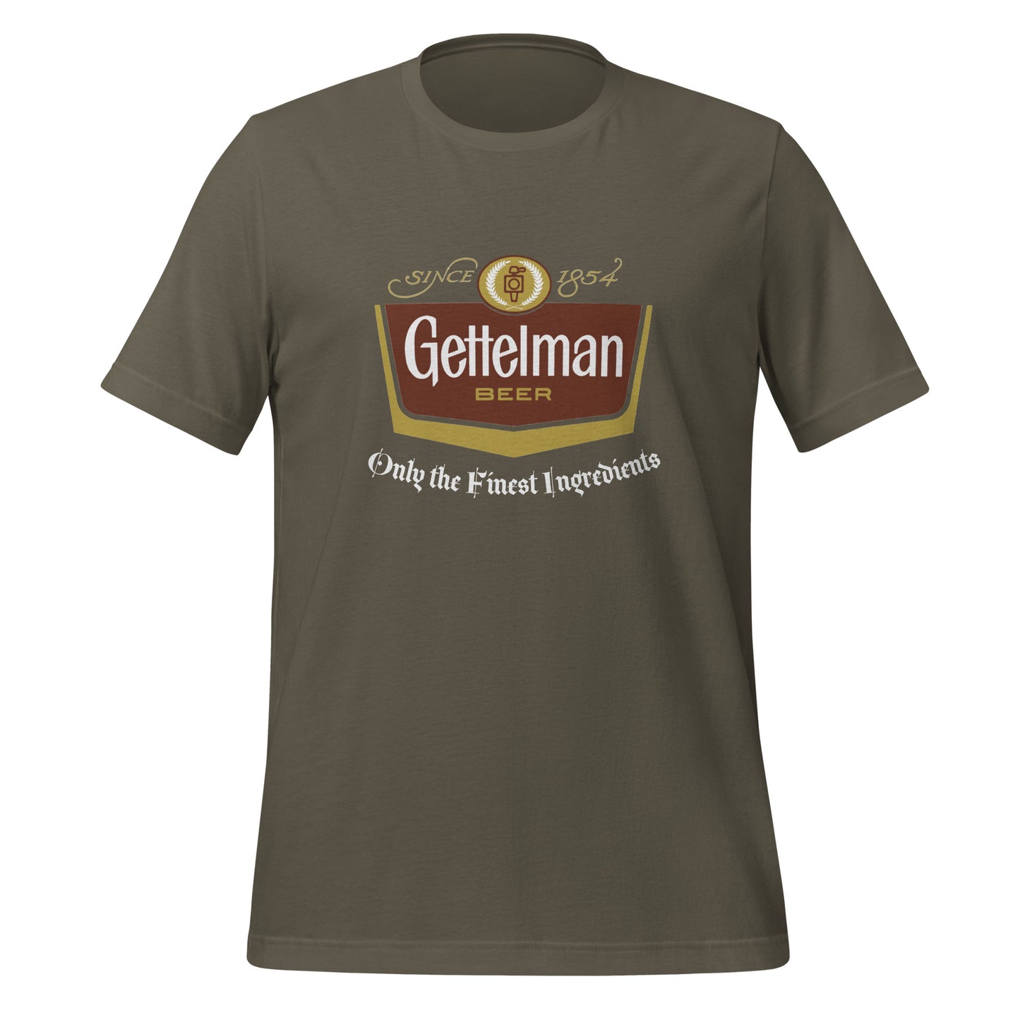 Forgotten Brands - Gettelman Beer - t-shirt (unisex)