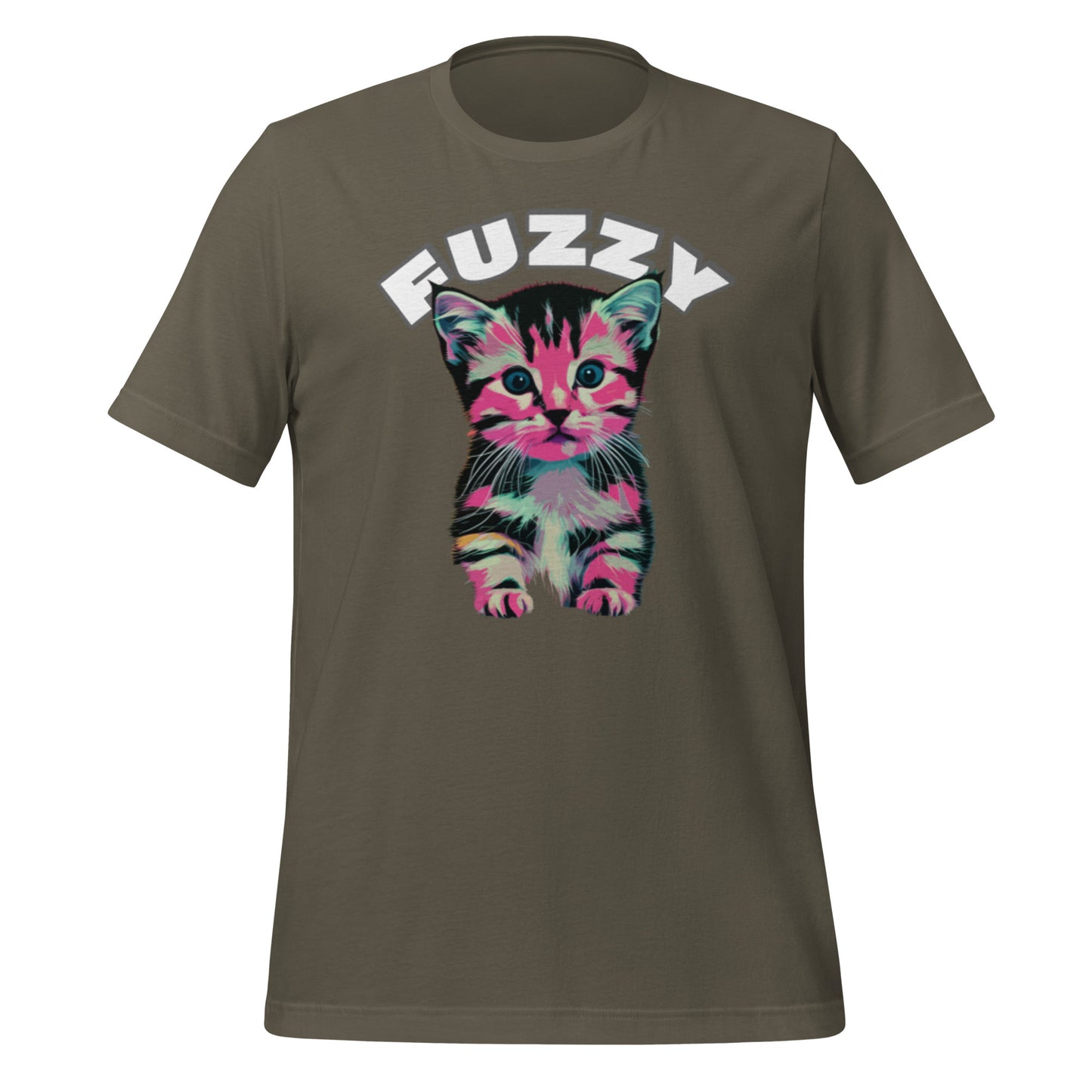 Fuzzy Kitty - T-Shirt (unisex)