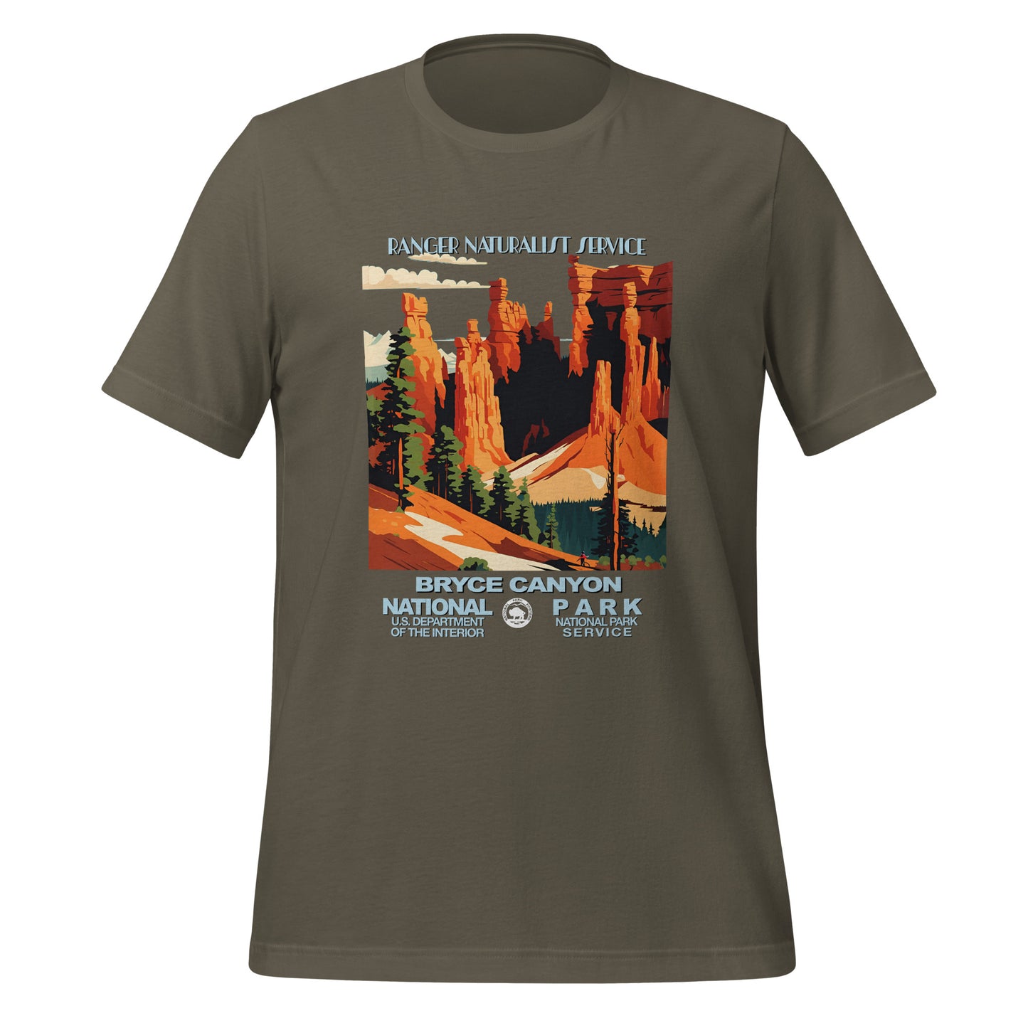 WPA National Park Collection - Bryce Canyon National Park- t-shirt (unisex)